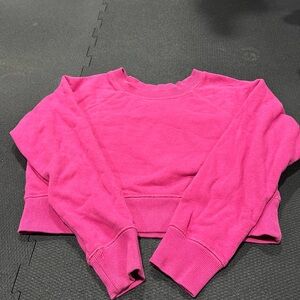 Katie J NYC Girls Dylan Crop Sweatshirt Size L